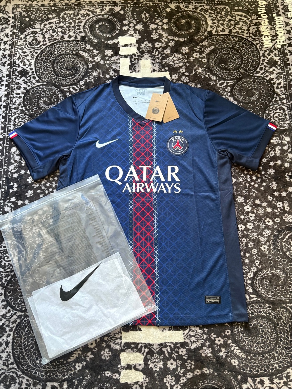 PSG 2025/26 Stadium Home Jersey Men Sizes